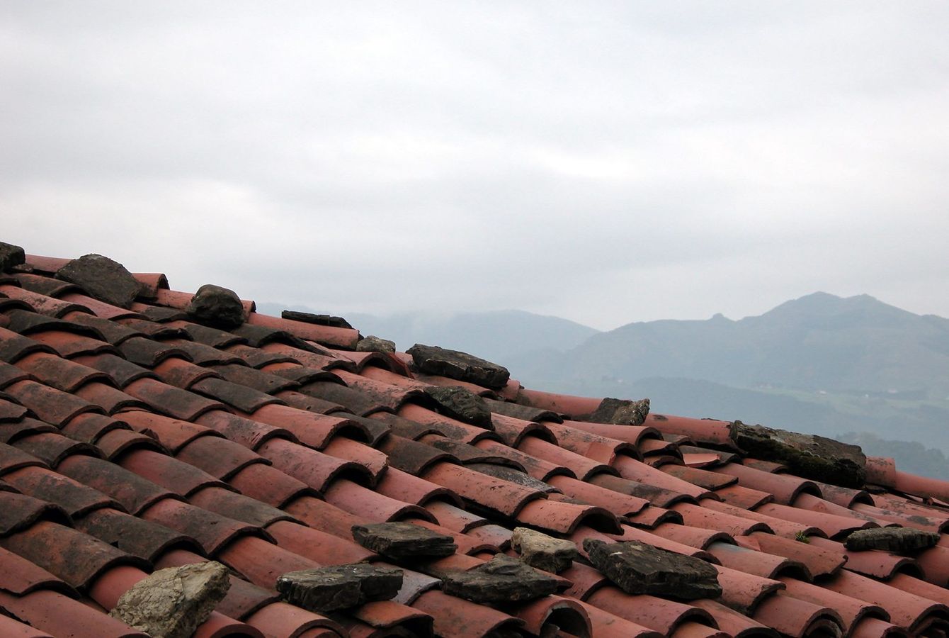 Toiture en tuiles de montagne